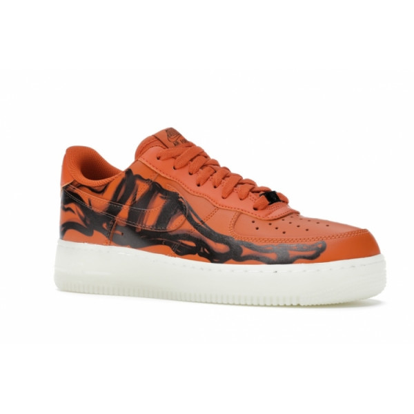 Nike Air Force 1 Low Orange Skeleton CU8067-800