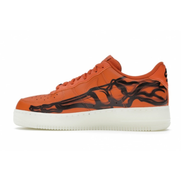 Nike Air Force 1 Low Orange Skeleton CU8067-800