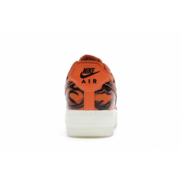 Nike Air Force 1 Low Orange Skeleton CU8067-800