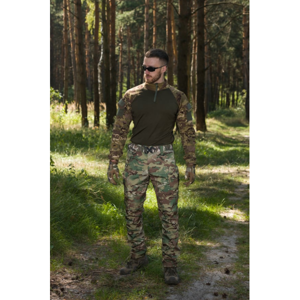 Брюки карго тактичні Softshell BEZET Байрактар мультикам -