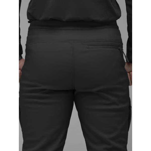 Брюки карго тактичні Softshell BEZET Techwear чорний -