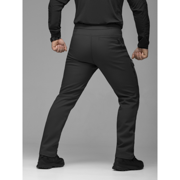 Брюки карго тактичні Softshell BEZET Techwear чорний -