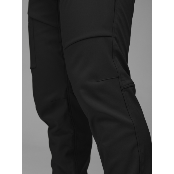 Брюки карго тактичні Softshell BEZET Techwear чорний -