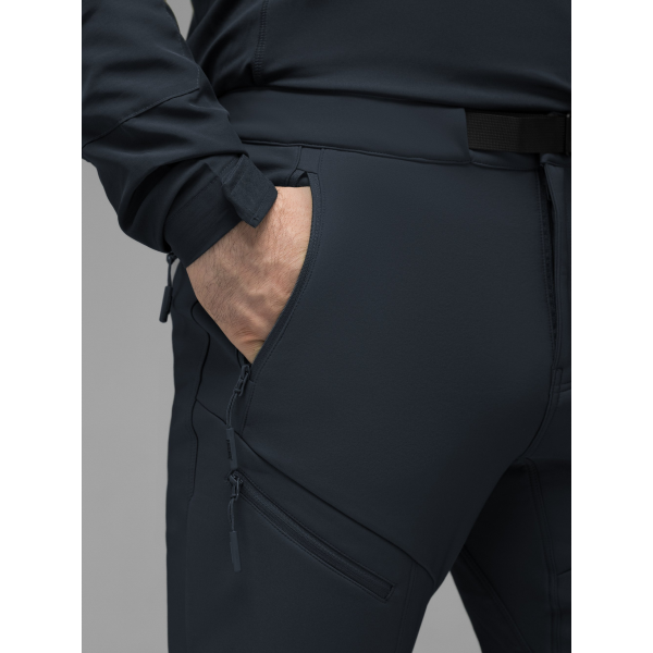 Брюки карго тактичні Softshell BEZET Techwear синій -