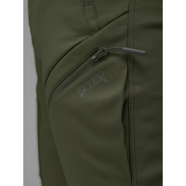 Брюки карго тактичні Softshell BEZET Techwear хакі -