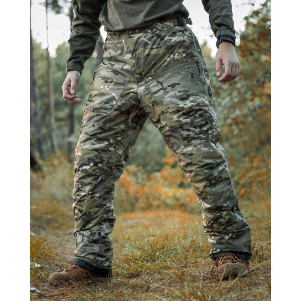 Брюки тактичні теплі BEZET PolarGuard мультикам -