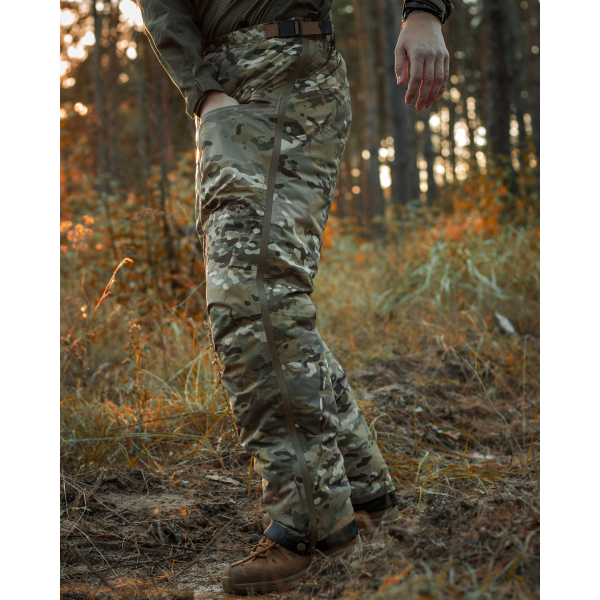 Брюки тактичні теплі BEZET PolarGuard мультикам -