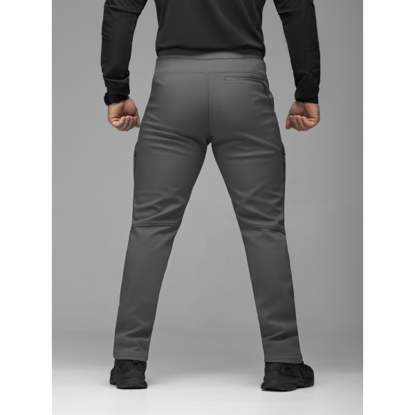 Брюки карго тактичні Softshell BEZET Techwear сірий -