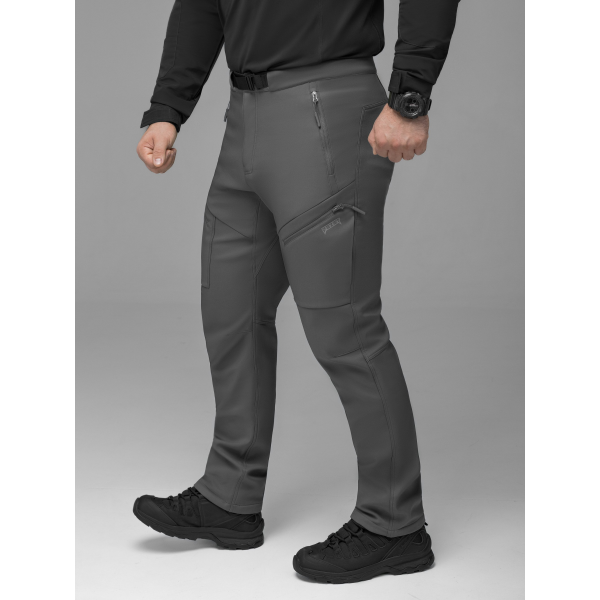 Брюки карго тактичні Softshell BEZET Techwear сірий -