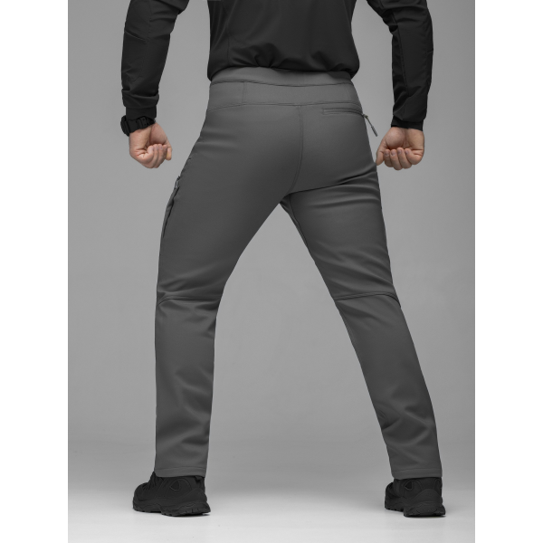 Брюки карго тактичні Softshell BEZET Techwear сірий -