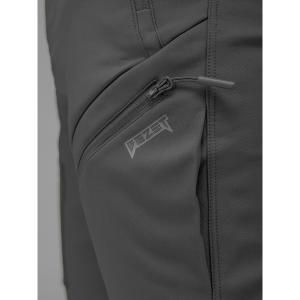 Брюки карго тактичні Softshell BEZET Techwear сірий -