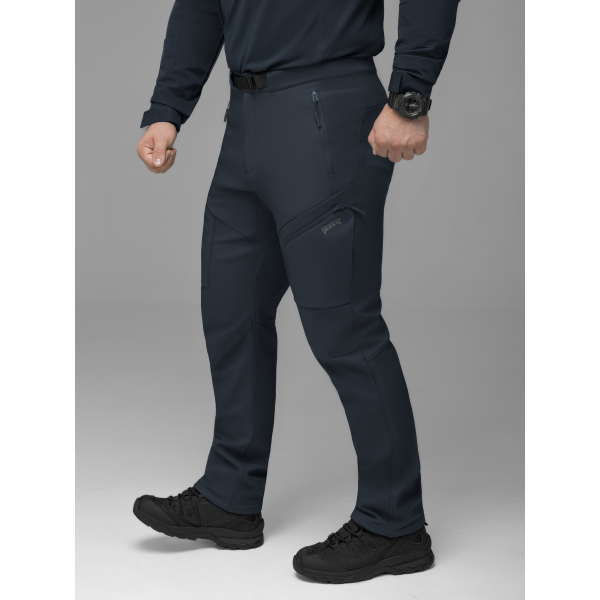 Брюки карго тактичні Softshell BEZET Techwear синій -