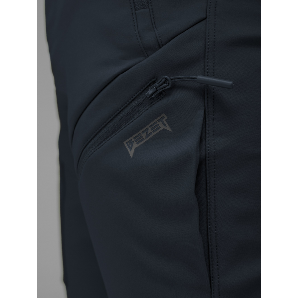 Брюки карго тактичні Softshell BEZET Techwear синій -