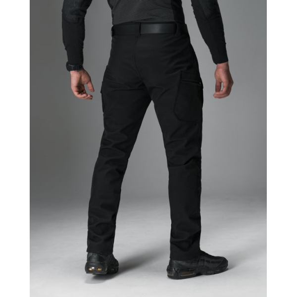 Брюки карго тактичні Softshell BEZET Байрактар чорні -