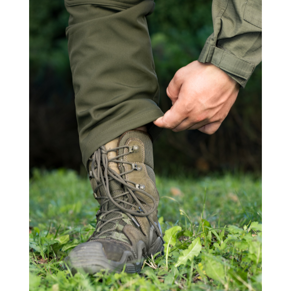 Зимові брюки карго тактичні Softshell BEZET Ешелон хакі -
