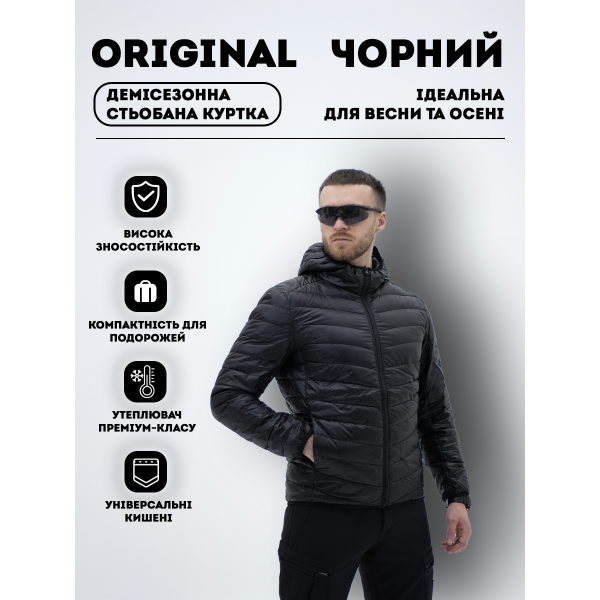 Куртка BEZET Original чорний -
