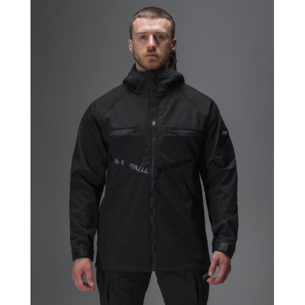 ТАКТИЧНИЙ КОМПЛЕКТ (КУРТКА BEZET OMEGA ЧОРНИЙ, ЗИМОВІ БРЮКИ КАРГО ТАКТИЧНІ SOFTSHELL BEZET ЕШЕЛОН ЧОРНІ, РЮКЗАК ТАКТИЧНИЙ BEZET SOLDIER ЧОРНИЙ) -