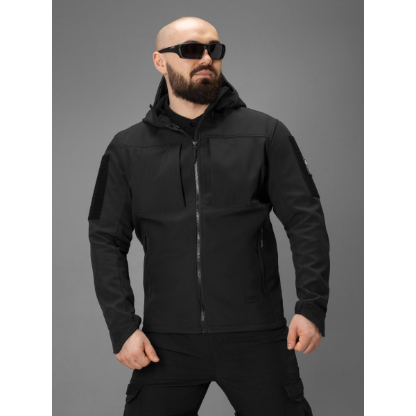 Куртка Softshell BEZET Falcon чорний -