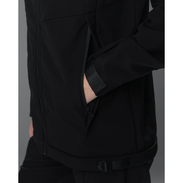 Куртка жіноча Softshell BEZET Робокоп 2.0 чорний -