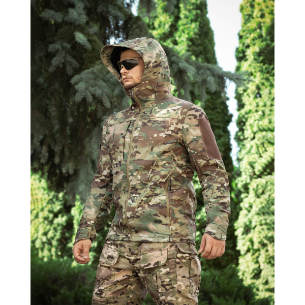 Куртка Softshell BEZET Falcon мультикам -