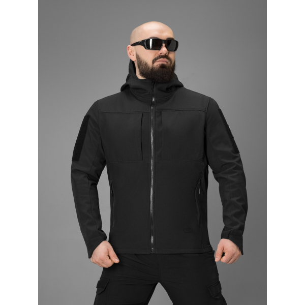 Куртка Softshell BEZET Falcon чорний -