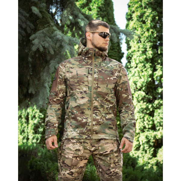 Куртка Softshell BEZET Falcon мультикам -
