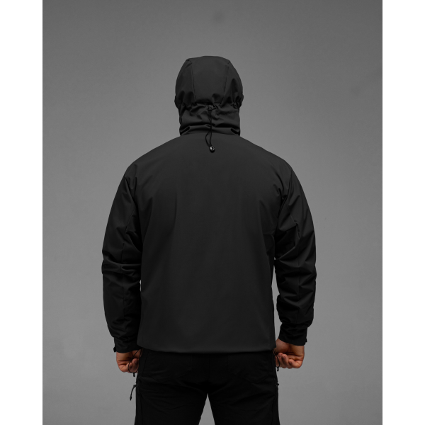 Куртка вітрівка BEZET WindBreaker чорний -
