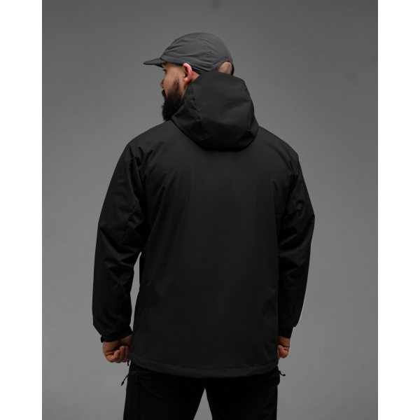 Куртка вітрівка BEZET WindBreaker чорний -