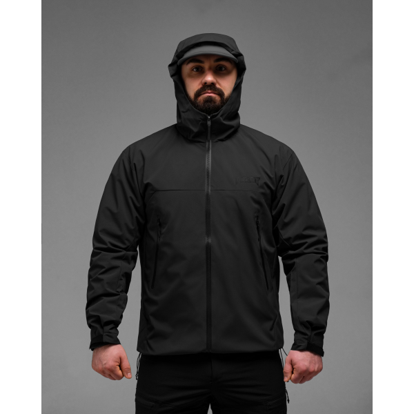 Куртка вітрівка BEZET WindBreaker чорний -