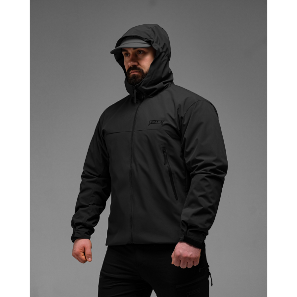 Куртка вітрівка BEZET WindBreaker чорний -