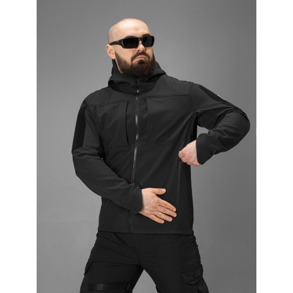 Куртка Softshell BEZET Falcon чорний -