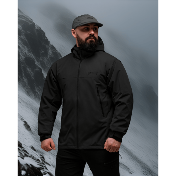 Куртка вітрівка BEZET WindBreaker чорний -