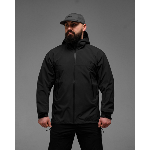 Куртка вітрівка BEZET WindBreaker чорний -