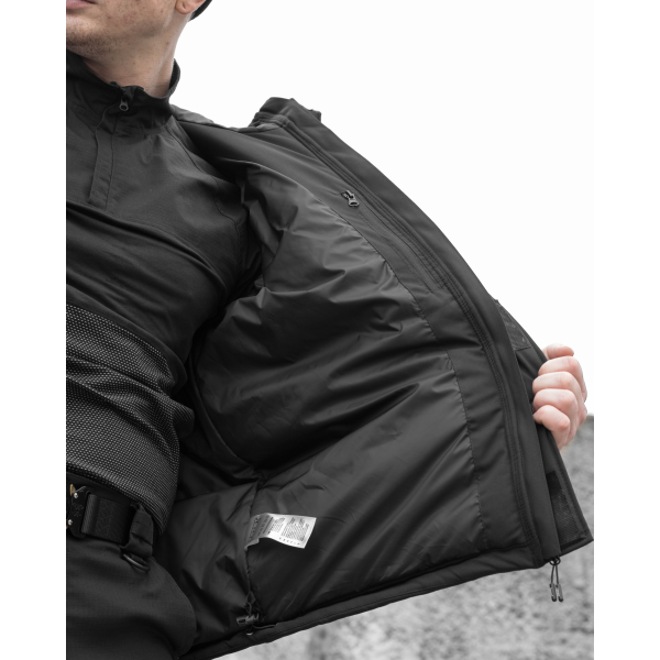 Куртка тактична зимова BEZET SnowPatrol чорний -