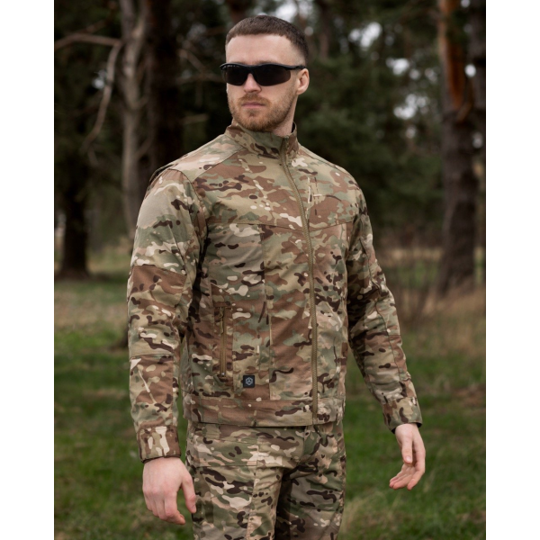 Куртка вітровка тактична BEZET Shooter мультикам -