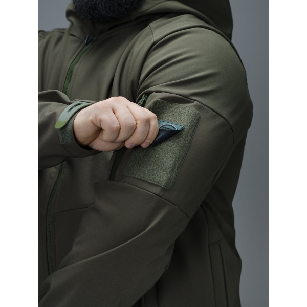 Куртка Softshell BEZET Робокоп GEN.III хакі -