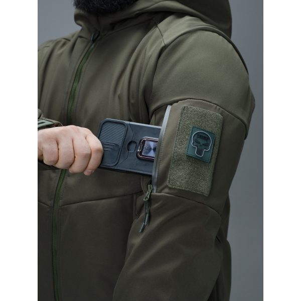 Куртка Softshell BEZET Робокоп GEN.III хакі -