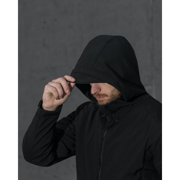 Куртка Softshell BEZET Робокоп 2.0 чорний -