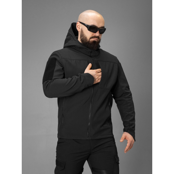 Куртка Softshell BEZET Falcon чорний -