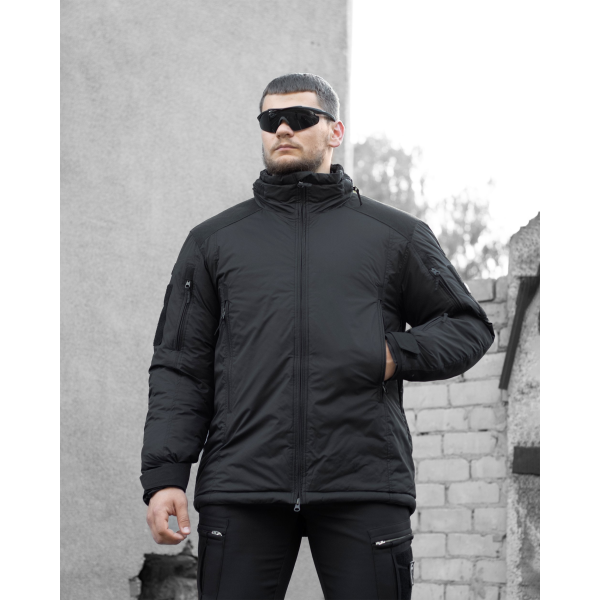 Куртка тактична зимова BEZET FrostArmor чорний -