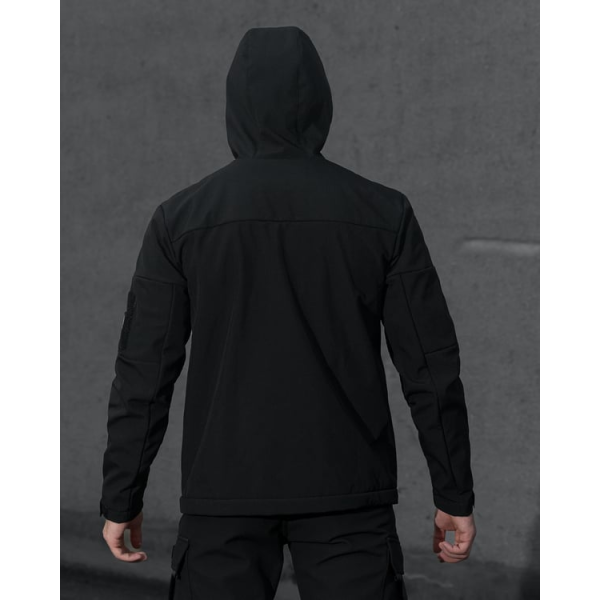 Куртка Softshell BEZET Робокоп 2.0 чорний -