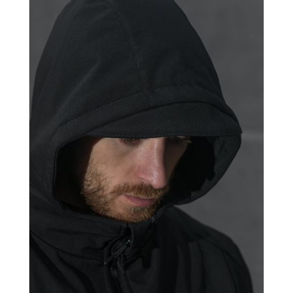 Куртка Softshell BEZET Робокоп 2.0 чорний -
