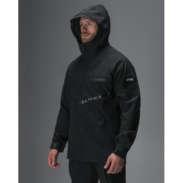 ТАКТИЧНИЙ КОМПЛЕКТ (КУРТКА BEZET OMEGA ЧОРНИЙ, ЗИМОВІ БРЮКИ КАРГО ТАКТИЧНІ SOFTSHELL BEZET ЕШЕЛОН ЧОРНІ, РЮКЗАК ТАКТИЧНИЙ BEZET SOLDIER ЧОРНИЙ) -