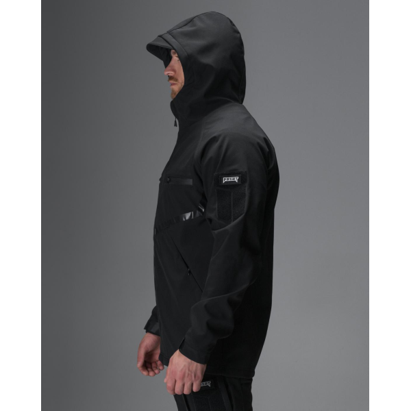 ТАКТИЧНИЙ КОМПЛЕКТ (КУРТКА BEZET OMEGA ЧОРНИЙ, ЗИМОВІ БРЮКИ КАРГО ТАКТИЧНІ SOFTSHELL BEZET ЕШЕЛОН ЧОРНІ, РЮКЗАК ТАКТИЧНИЙ BEZET SOLDIER ЧОРНИЙ) -