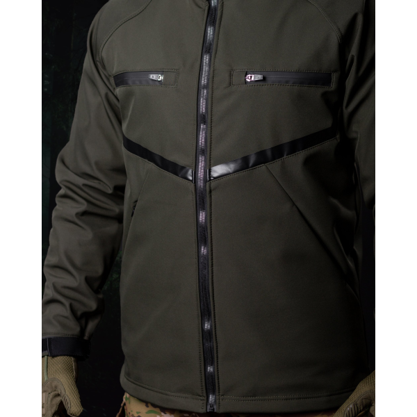 Куртка SOFTSHELL BEZET Omega хакі -