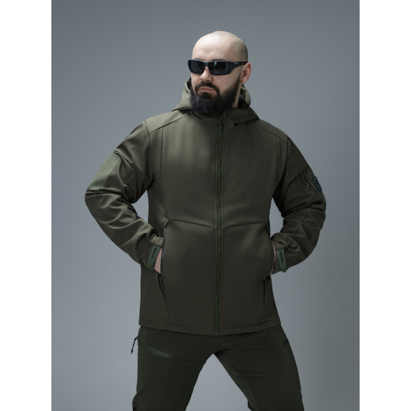 Куртка Softshell BEZET Робокоп GEN.III хакі -