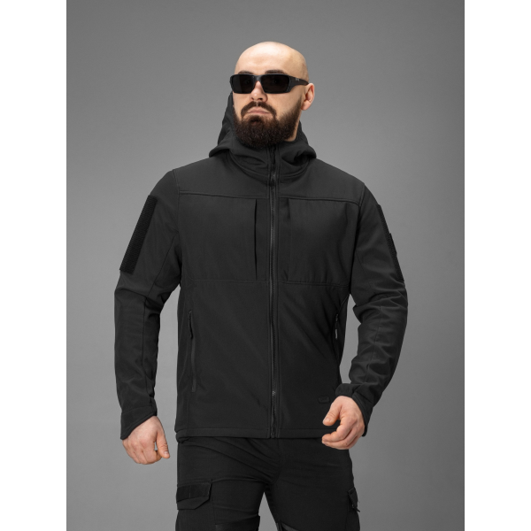 Куртка Softshell BEZET Falcon чорний -