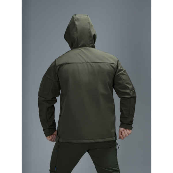 Куртка Softshell BEZET Робокоп GEN.III хакі -