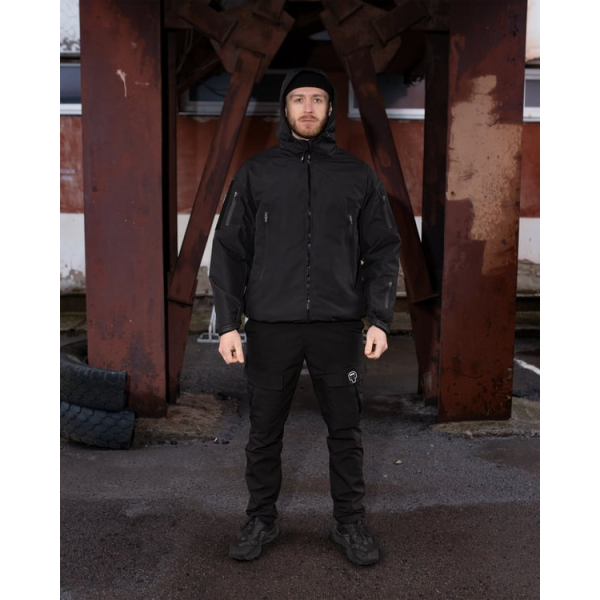 Куртка вітровка BEZET STALKER чорний -