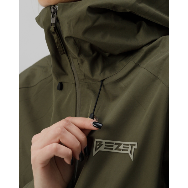 Куртка вітрівка жіноча BEZET ShieldTech хакі -